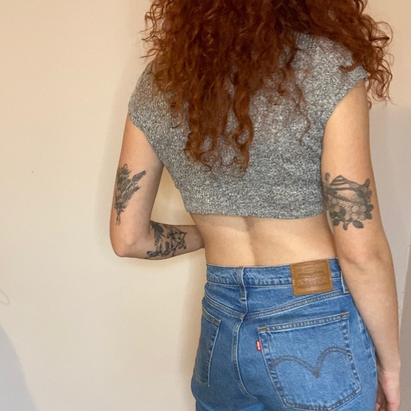 BP crop top, grey, size S - Picture 5 of 10